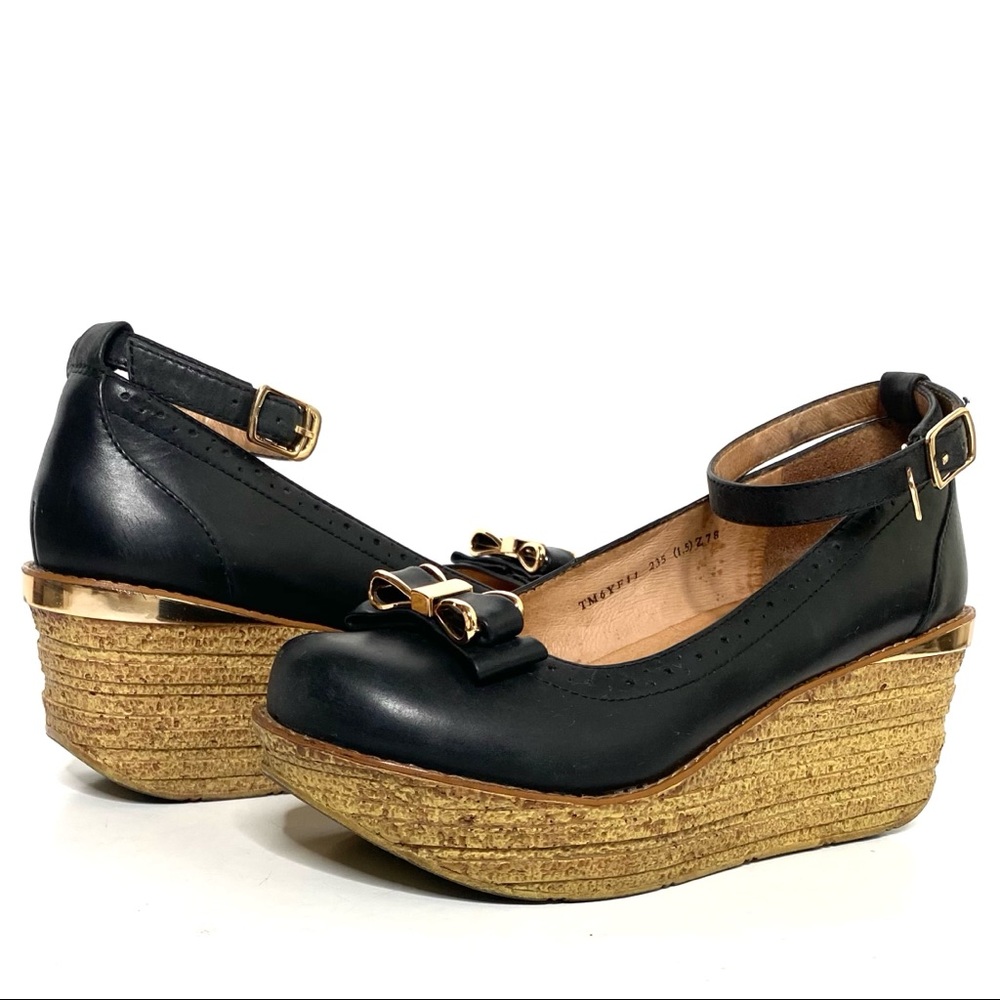 Teenmix Leather Maryjane Platforms - Picture 2 of 11